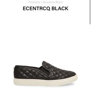 Steve Madden Black Pulsar Slip-On Sneakers Size 9.5